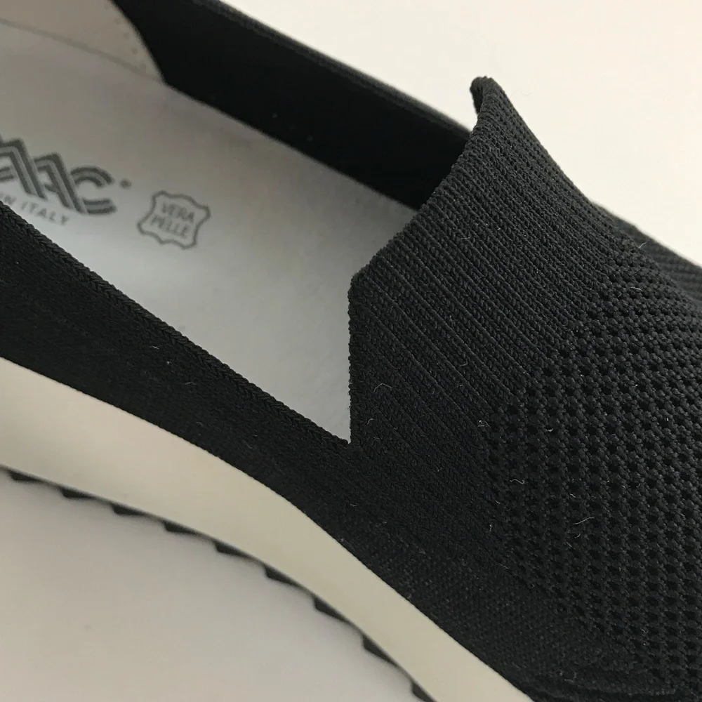 IMAC Knit Slip On Platform Sneakers Made In Italy Women’s Size 9.5